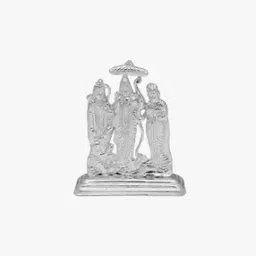 srijagdamba pearls dealer 800 Silver Ram Sita Idol-picture-17