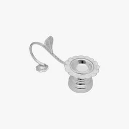 srijagdamba pearls dealer 800 Silver Aarti Stand-picture-20