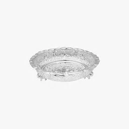 srijagdamba pearls dealer Floral-Design 800 Silver Plate-picture-39