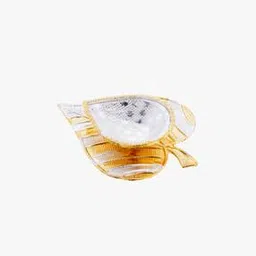 srijagdamba pearls dealer 800 Silver Leaf Diya-picture-22