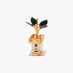 srijagdamba pearls dealer 800 Silver Tulsi Plant-picture-36