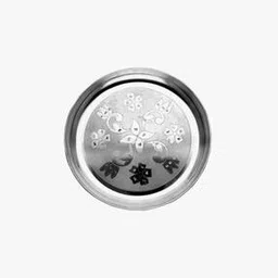 srijagdamba pearls dealer 800 Silver Decorative Plate-picture-34