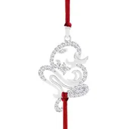 925 Pendant Love for Sister Silver Rakhi-image-37