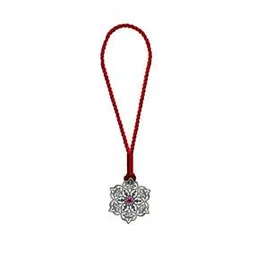 Oxidised Silver Floral Rakhi-image-47