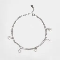 giva 925 Silver Charm Layered Bracelet-picture-34
