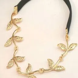 shining diva 6256HB Gold-Plated Leaf Hair Band-picture-50