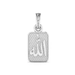 akshat sapphire 925 Sterling Silver God Allah Barkat Pendant-picture-31