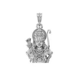akshat sapphire 925 Sterling Silver Lord Shri Ram Pendant-picture-5