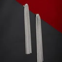 carlton london 925 Sterling Silver Rhodium-Plated Drop Earrings S124565E-picture-16