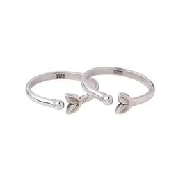 adorn by nikita ladiwala Set of 2 925 Sterling Silver Rings-picture-44
