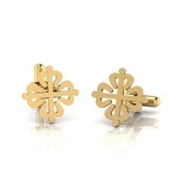 iski uski 925 Sterling Silver Gold-Plated Fiorella Cufflinks-picture-34