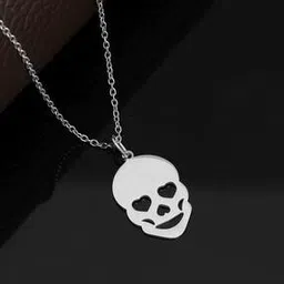 giva 925 Sterling Silver Love Skull Pendant with Chain-picture-44