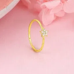 925 Sterling Silver Star Constellation Gold-Plated Ring-image-81