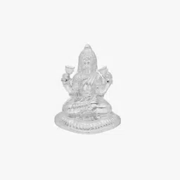 srijagdamba pearls dealer 800 Silver Laxmi Idol-picture-53