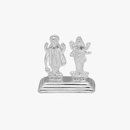 srijagdamba pearls dealer 800 Silver Laxmi Narayana Idol-picture-31