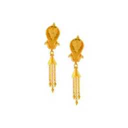 p.c. chandra jewellers Yellow Gold Drop Earrings-picture-42