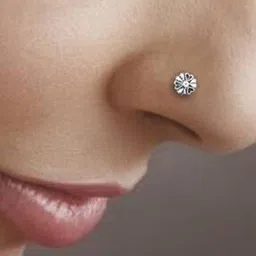 Oxidised 925 Sterling Silver Heart-Design Nosepin-image-0