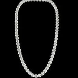 hiflyer jewels 925 Sterling Silver Cluster Tennis Necklace-picture-45