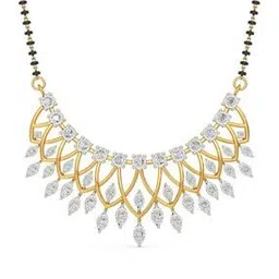 joyalukkas Yellow Gold Diamond-Studded Mangalsutra-picture-49