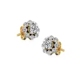 iski uski 925 Sterling Silver Stone-Studded Earrings-picture-48