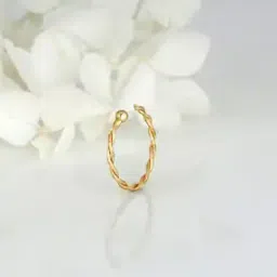 giva 925 Sterling Silver Gold-Plated Nose Pin-picture-28