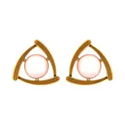 p.c. chandra jewellers Yellow Gold Stud Earrings-picture-43
