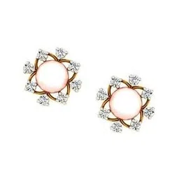p.c. chandra jewellers Yellow Gold Stud Earrings-picture-41