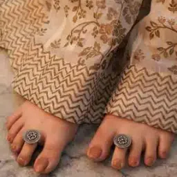 Sterling Silver Mizoya Tribal Toe Rings-image-47