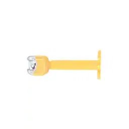 bariki jewellery Yellow Gold Nosepin with Push-Back Closure-picture-30