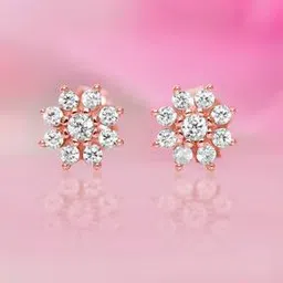 zavya Sterling Silver Stone-Studded Ear Studs-picture-28