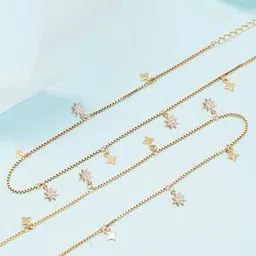 zavya Sterling Silver Anklets-picture-41