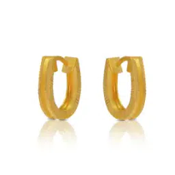 bhima jewels Yellow Gold Huggie Earrings-picture-42