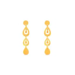 bhima jewels Women Yellow Gold Drop Earrings-picture-11