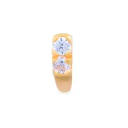 bhima jewels Yellow Gold 22KT Stone Nose Pin-picture-10