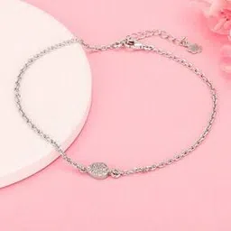 giva Sterling Silver Minimal Chic Anklets-picture-48