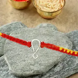 jewelyaari Sterling Silver Ganesha Rakhi-picture-21
