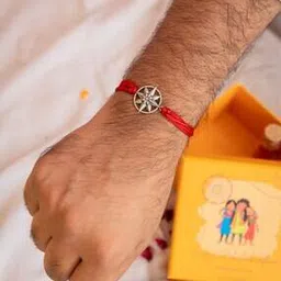shyle Sterling Silver Wanderlust Rakhi-picture-11
