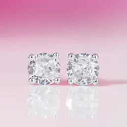 zavya Sterling Silver Stone Stud Earrings-picture-39