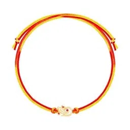 giva Sterling Silver Gold-Plated Ganesha Rakhi-picture-35