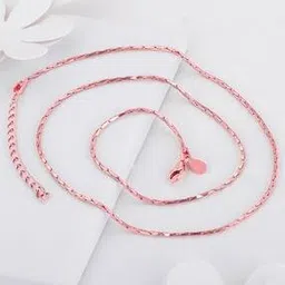 giva Sterling Silver Rose Gold-Plated Regal Radiance Chain-picture-13