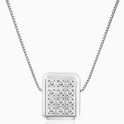 giva Sterling Silver Oxidised Box Pendant with Chain-picture-30