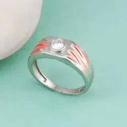 giva Sterling Silver Rose Gold-Plated Timeless Radiance Ring-picture-17