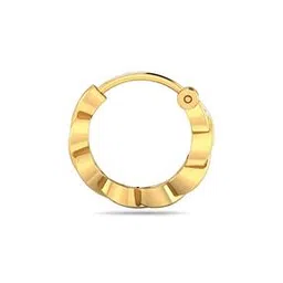 kuberbox Yellow Gold Isabel Interwoven Nose Ring-picture-33