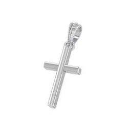 akshat sapphire Sterling Silver God Jesus Pendant with Chain-picture-15