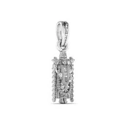 akshat sapphire Sterling Silver Tirupati Balaji Pendant with Chain-picture-44