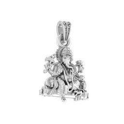 akshat sapphire Sterling Silver Hanuman Pendant with Chain-picture-32