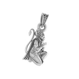 akshat sapphire Sterling Silver Ram Pendant with Chain-picture-35