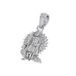 akshat sapphire Sterling Silver Lord Karthikeya Pendant with Chain-picture-20