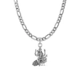 akshat sapphire Sterling Silver Muruga Pendant with Chain-picture-28