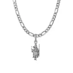akshat sapphire Sterling Silver Sri Rama Pendant with Chain-picture-49